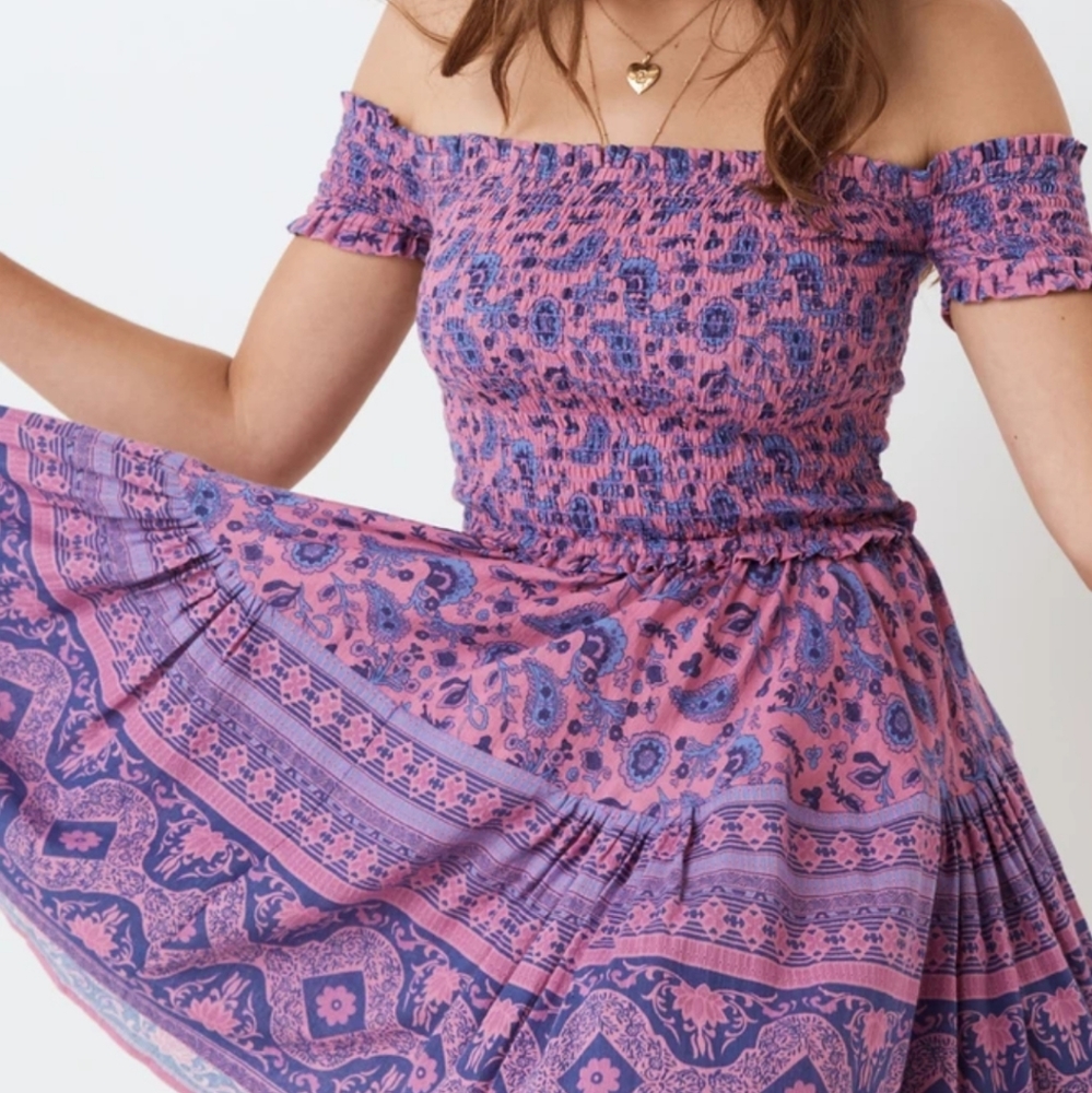 NWT Spell Journey RaRa Mini dress - Picture 6 of 7